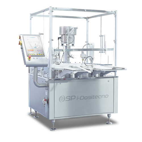 Máquina de llenado robotizada - SP i-Dositecno Nasal - ATS Scientific Products - servoaccionada / rotativa / de pie