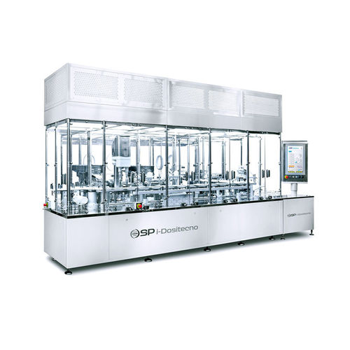 Máquina de llenado automática - SP i-Dositecno Ophtha-Line™ - ATS Scientific Products - robotizada / servoaccionada / lineal