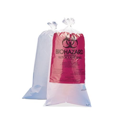 Bolsa de envasado para riesgo biológico - F13161-0005 - ATS Scientific Products - para residuos de servicios médicos / apta para autoclave