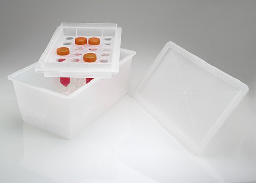 Soporte de laboratorio para tubos de centrífuga - F18905-0050 - ATS Scientific Products - de refrigeración / de polipropileno / apto para autoclave