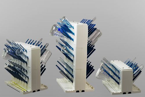 Soporte de laboratorio para tubos - LAB-AIRE II  - ATS Scientific Products - para matraces / de secado