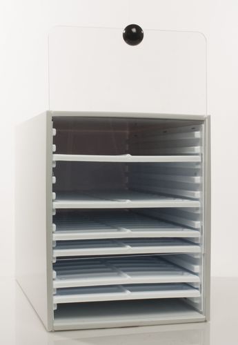 Armario para portaobjetos de microscopio - H44583-0000 - ATS Scientific Products - con bandejas