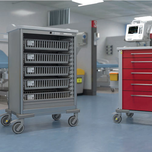 Carro para transporte - MC7500-0050 - Medstor GmbH - de almacenamiento / con cajón / modular