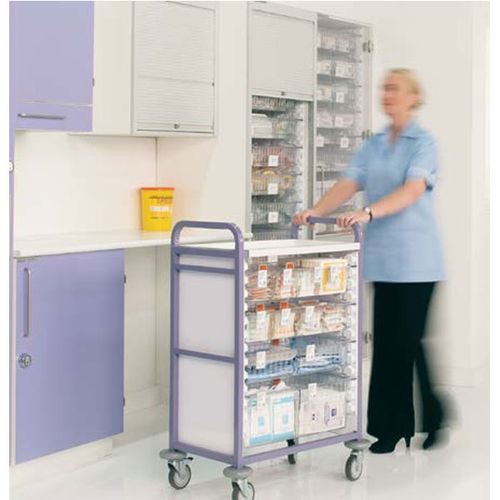 Carro de medicamentos - MH3166V - Medstor GmbH - para transporte
