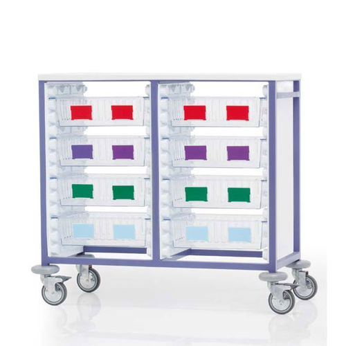 Carro de hospital - MH3166K - Medstor GmbH - para transporte / para cuidados