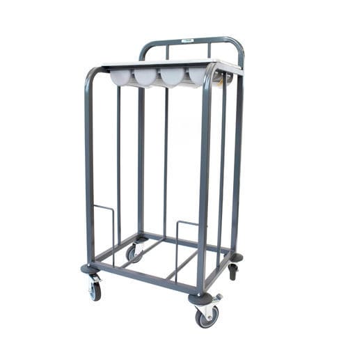 Carro médico - TCDT - CRAVEN - de recogida / para comidas / de acero inoxidable