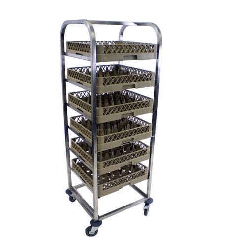 Carro médico - DI1 - CRAVEN - para transporte / para comidas / de acero inoxidable