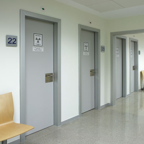 Puerta para unidad de radiología - SOLECO DOORS - corredera