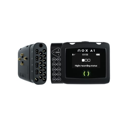 Polisomnógrafo con conexión inalámbrica - Nox A1s™  - Nox Medical - con monitorización EEG / ambulatorio