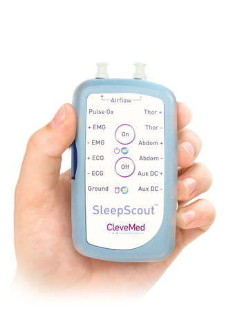 Polisomnógrafo 9 canales - SleepScout™ - CleveMed - con monitorización EEG