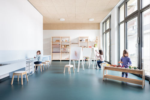 Pavimento de linóleo - DLW LINO ART URBAN - GERFLOR - de protección / de alta eficacia / antideslizante