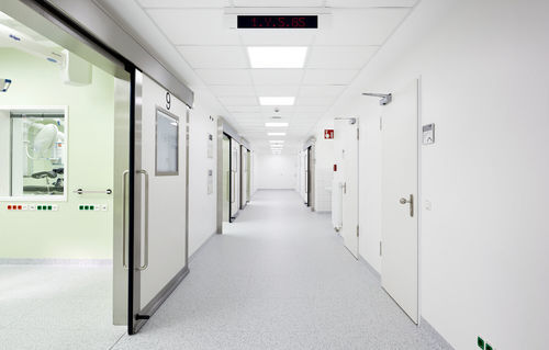 Pavimento de carbono - GTI EL5 CLEANTECH - GERFLOR - de fibra de vidrio / de vinilo / de alta eficacia