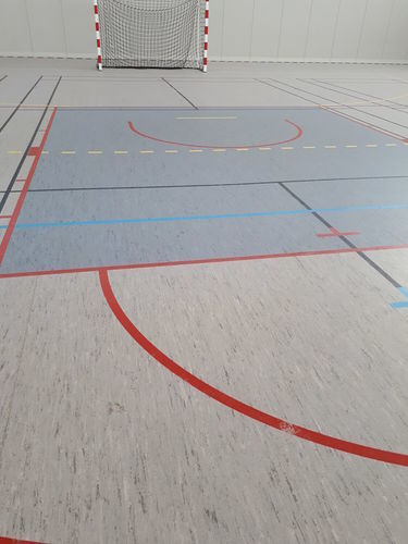 Pavimento de vinilo - DLW MARMORETTE SPORT - GERFLOR - acústico / interior / antideslizante