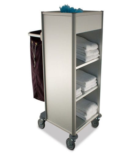 Carro de limpieza - Minos - ARIANEL - de lavandería / para desechos