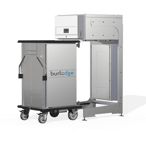 Carro de servicio - B-Pod - BURLODGE - para comidas / de distribución de bandejas / de acero inoxidable