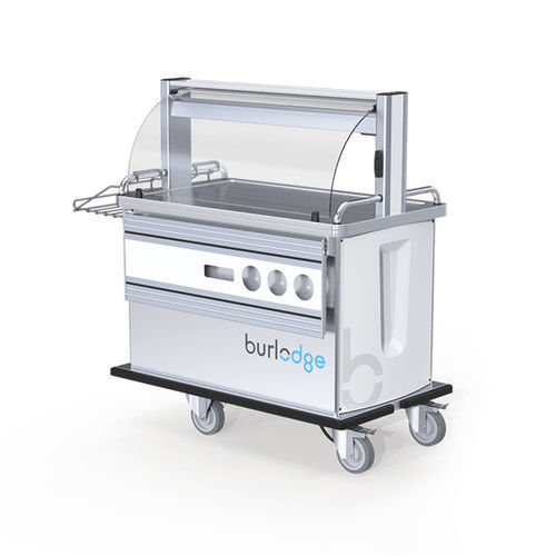 Carro de transferencia - Multigen Series - BURLODGE - de servicio / para comidas / de distribución de bandejas