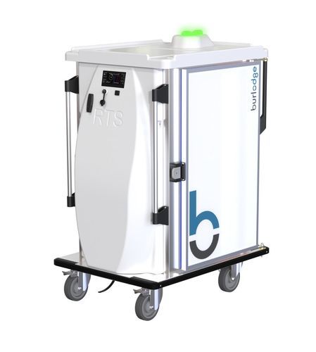 Carro de hospital - RTS - BURLODGE - para productos termosensibles / de logística / para comidas