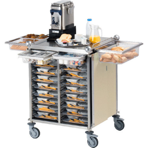 Carro de hospital - SERVIS EVO - ELECTRO CALORIQUE Groupe - de servicio / para comidas / desayuno