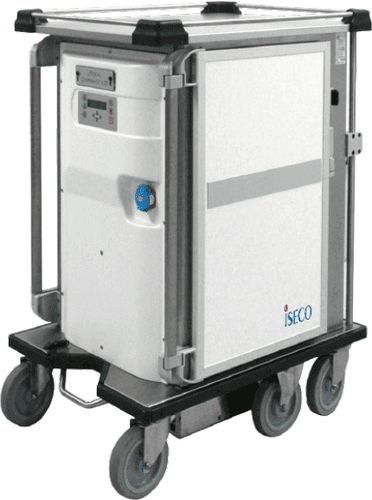 Carro de hospital - VITALIS 2 - ELECTRO CALORIQUE Groupe - de servicio / para comidas / compacto