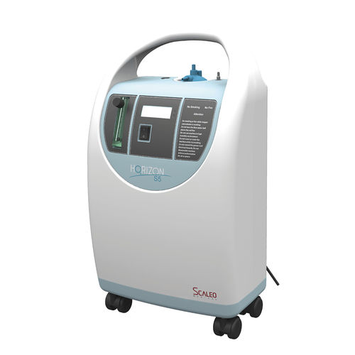 Concentrador de oxígeno para asistencia domiciliaria - Horizon® S5 - SCALEO Medical - médico / con ruedas / compacto