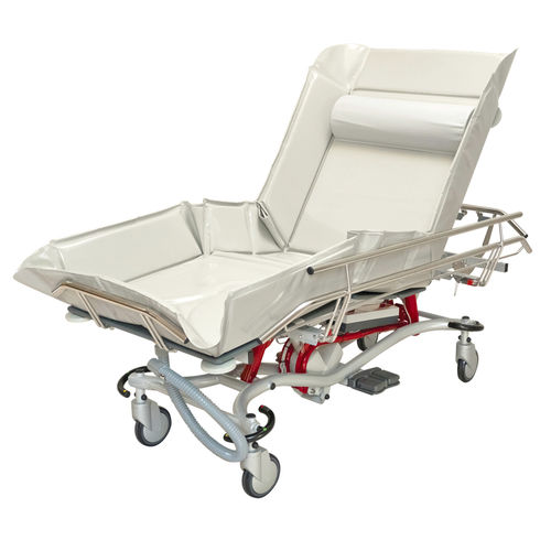 Camilla de ducha eléctrica - Shado® Rgo - SCALEO Medical - para adulto / bariátrica