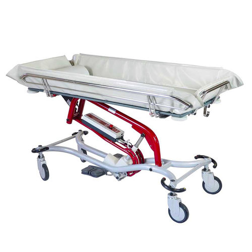 Camilla de ducha eléctrica - Shado® 160 XS and 180  - SCALEO Medical - pediátrica