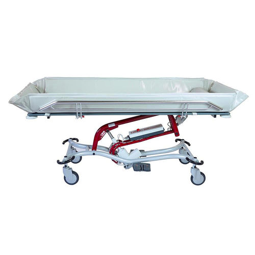 Camilla de ducha hidráulica - Shado® 200 and 240  - SCALEO Medical - eléctrica / alimentada por batería / para adulto