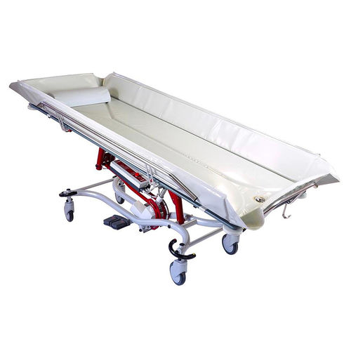 Camilla de ducha hidráulica - Shado® 200 and 240 long tray - SCALEO Medical - eléctrica / alimentada por batería / para adulto