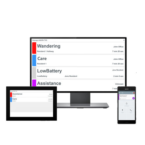 Sistema de gestión de llamada a enfermero - Televic Healthcare - de la información / médico / para smartphone