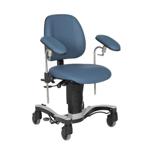 Sillón de reconocimiento de flebotomía - Advance - VELA Medical - hidráulico / con pedal / ergonómico