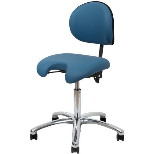 Silla para clínica dental - Latin 300 - VELA Medical - con ruedas / con respaldo alto / neumática