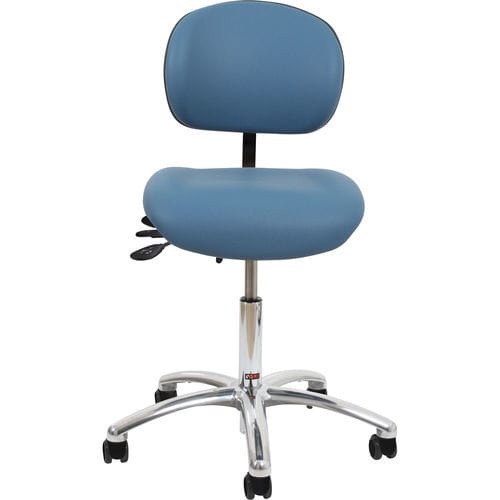 Silla de oficina para clínica dental - Latin 100 - VELA Medical - para adulto / con ruedas / con respaldo alto