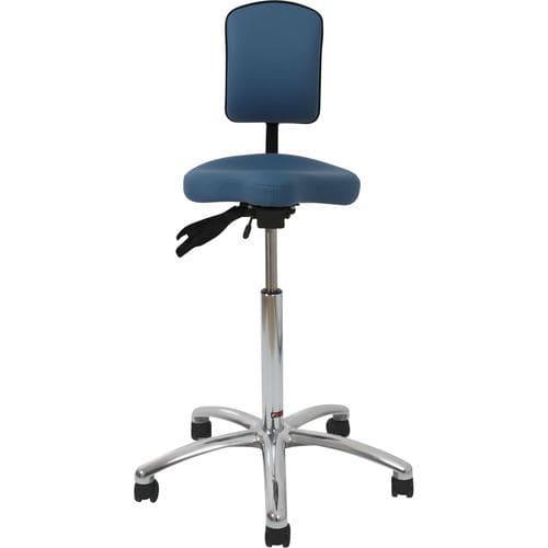 Silla para clínica dental - Samba 120 - VELA Medical - para adulto / con ruedas / neumática