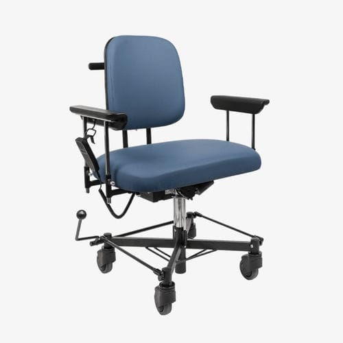 Sillón de reconocimiento bariátrico - 5107 - VELA Medical - eléctrico / de altura variable / con ruedas