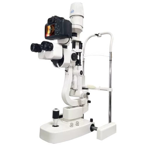 Lámpara de hendidura digital - LS-5 - ChongQing SunKingdom Medical Instrument - de mesa