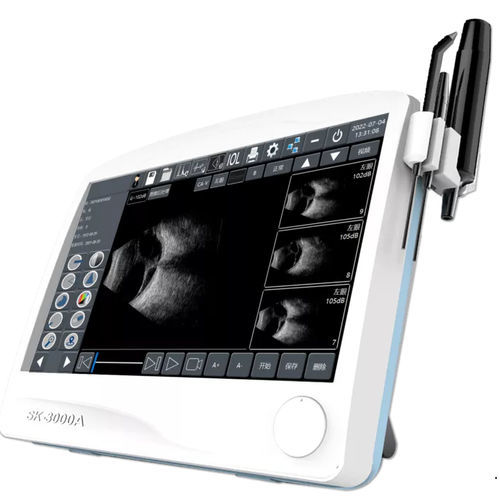 Ecógrafo portátil - SK-3000A - ChongQing SunKingdom Medical Instrument - para exploración oftálmica / blanco y negro
