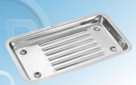 Bandeja de esterilización para instrumental dental - 107-193 - AR INSTRUMED DEUTSCHLAND GmbH - de acero inoxidable