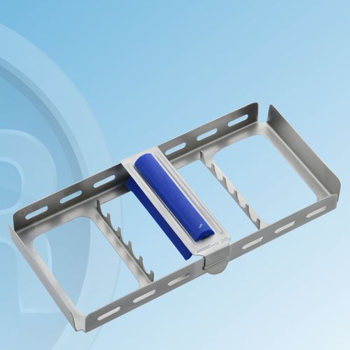 Bandeja de esterilización para instrumental dental - 107-150-1 - AR INSTRUMED DEUTSCHLAND GmbH - de acero inoxidable