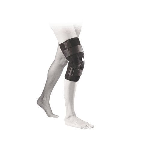 Órtesis de rodilla - Stabilig® - SOBER - con abertura en la rodilla / articulada