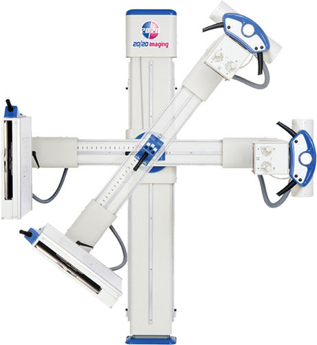 Sistema de radiografía analógico - C-SA  - 20/20 Imaging - para radiografía polivalente / sin mesa / con brazo portatubos pivotante