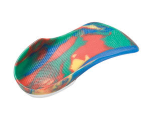 Plantilla ortopédica 3/4 con almohadilla para el talón - Whitman Roberts - Allied OSI Labs - pediátrica