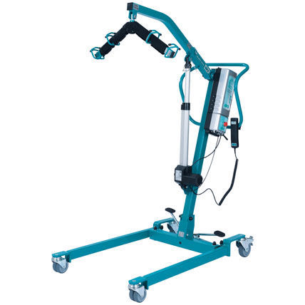 Elevador de pacientes eléctrico - dualo® mini - aks - Aktuelle Krankenpflege Systeme - con ruedas / para adulto