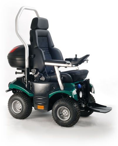 Silla de ruedas eléctrica - P4 Country - 4poWer4 - de exterior / todoterreno / con reposapiernas