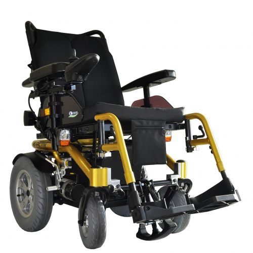 Silla de ruedas eléctrica - K-ACTIV - KYMCO Healthcare - de exterior / de interior / con reposapiernas