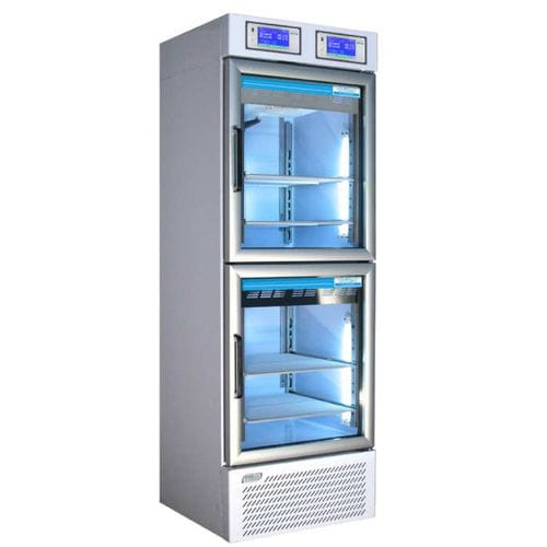 Refrigerador de farmacia - TC 109-2 - tritec - de tipo armario / con 2 puertas / con puerta de cristal