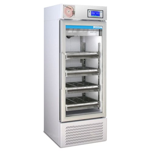 Refrigerador médico - TC 102 - tritec - de tipo armario / con 1 puerta / con puerta de cristal