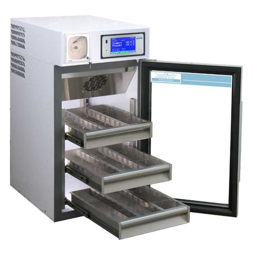 Refrigerador de banco de sangre - TC 501 - tritec - de tipo armario / con 1 puerta / con sellado hermético