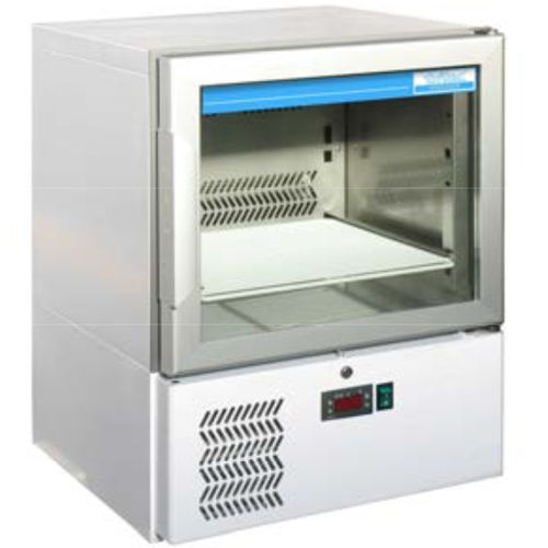 Refrigerador médico - TC 100-V - tritec - empotrable / con 1 puerta / con puerta de cristal