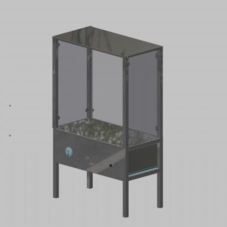 Campana de escape - 60000 - Inertec - de laboratorio / de pie / HEPA
