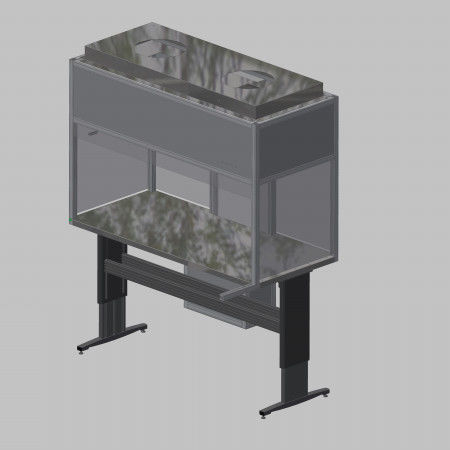 Campana de escape - 60200 - Inertec - de laboratorio / modular / HEPA